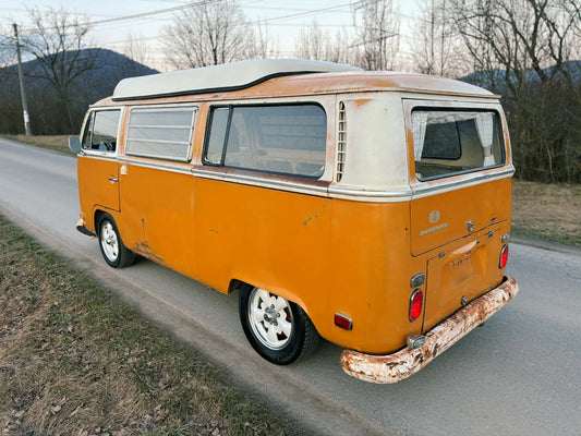 VW T2A Sierra Yellow Deluxe Sunroof 1971