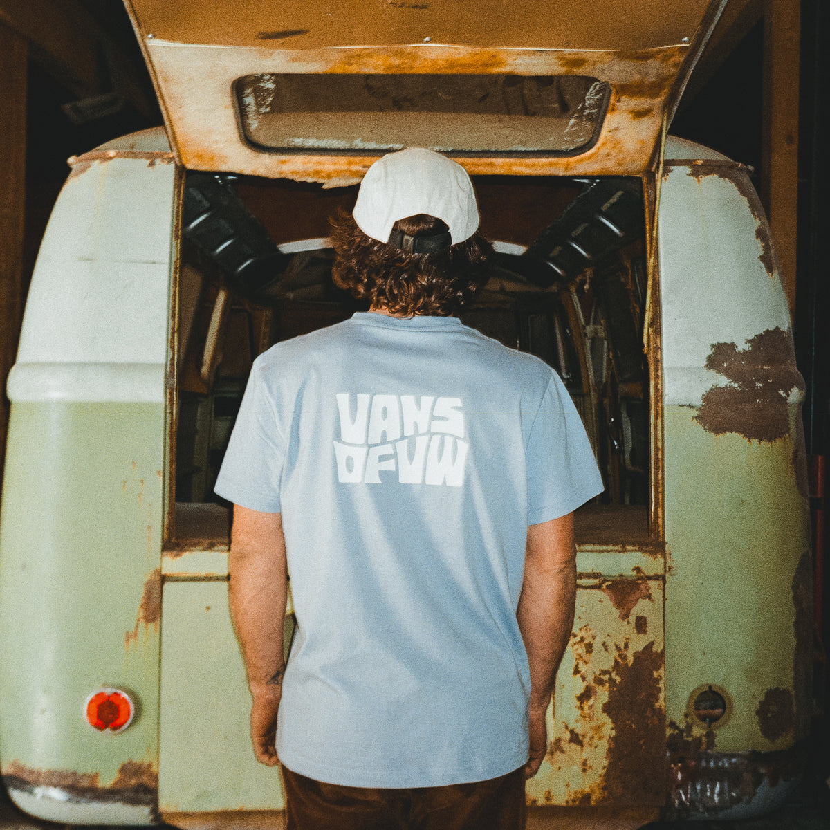 Turquoise Old Volkswagens Ruined My Life t-shirt – vansofvw